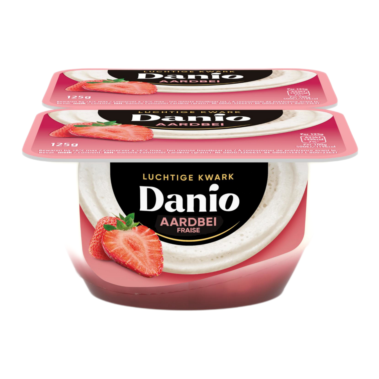 Danio Fouetté Fraise